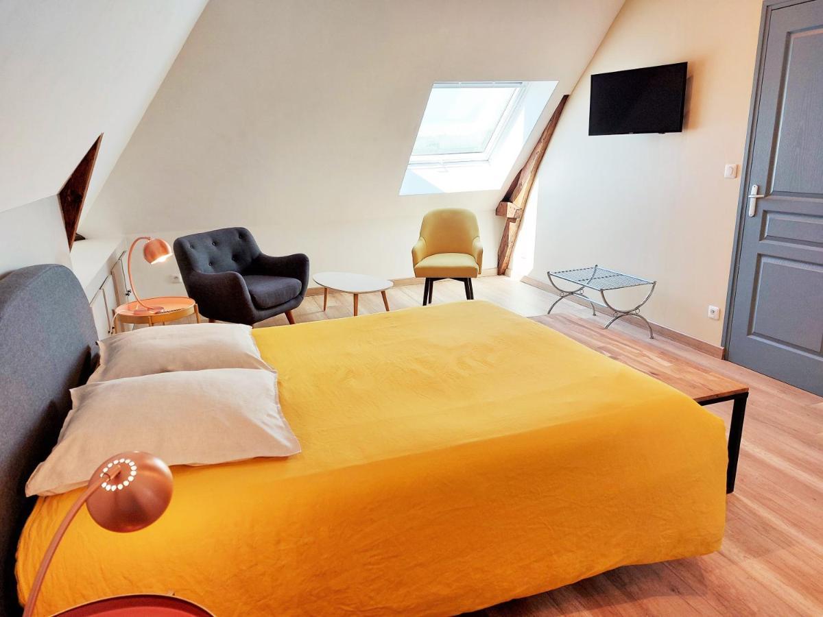 Les Jacquemarts Normands Maison D'Hotes - Guesthouse Belmesnil Номер фото